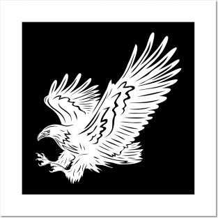 Eagle Flying Posters and Art